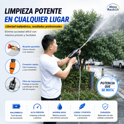CleanPro - Potencia portátil para cada rincón