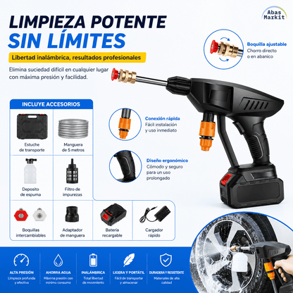 CleanPro - Potencia portátil para cada rincón