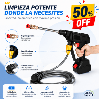 CleanPro - Potencia portátil para cada rincón